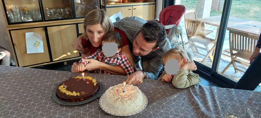 Anniversaire de notre petit-fils