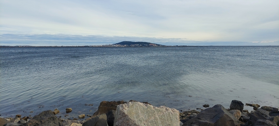 Photo de l'Etang de Thau vers Sète